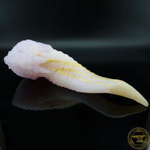 Load image into Gallery viewer, *|BLACK FRIDAY|* *QIMERA FORGE by PF* Medium Maw, Soft 00-30 Firmness, Gold Drip Over Lilac Fade, 2685