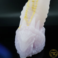 Load image into Gallery viewer, *|BLACK FRIDAY|* *QIMERA FORGE by PF* Medium Maw, Soft 00-30 Firmness, Gold Drip Over Lilac Fade, 2685