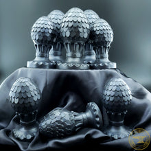 Load image into Gallery viewer, *|BLACK FRIDAY|* **DRAGON'S EGG PLUG** Medium 00-50 Firmness, Black Tourmaline, DU-09