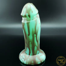 Load image into Gallery viewer, *|BLACK FRIDAY|* FLOP XS Fighter, Soft 00-30 Firmness, Mint Chocolate Splatter, 4207, UV, GLOW