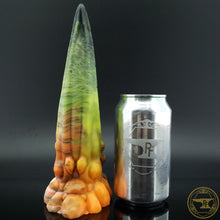 Load image into Gallery viewer, Large Lava Mephit, Super Soft 00-20 Firmness, Candycorn-ish, 7187