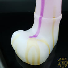 Load image into Gallery viewer, *|YEAR END|* Small Centaur, Soft 00-30 Firmness, VERY Soft Purple &amp; Gold Drips, 2594, UV, GLOW
