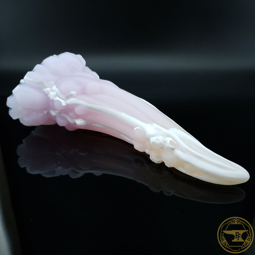 Large Lava Mephit, Medium 00-50 Firmness, White Drips over Sunset Fades, 2778, UV