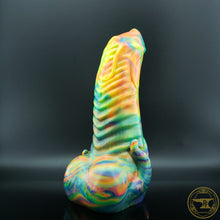 Load image into Gallery viewer, |SOLD OUT| XL Illithid, Super Soft 00-20 Firmness, Those Rainbow Bagels, 3261, UV, GLOW
