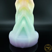 Load image into Gallery viewer, |SOLD OUT| XL Pseudodragon, Super Soft 00-20 Firmness, Pastels w/ Shimmer Drips, 3471, UV, GLOW
