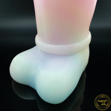 Load image into Gallery viewer, |SOLD OUT| Large Ogre, Super Soft 00-20 Firmness, Pastels w/ Shimmer Drips, 3473, UV, GLOW
