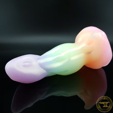 Load image into Gallery viewer, |SOLD OUT| Medium Roc, Super Soft 00-20 Firmness, Pastels w/ Shimmer Drips, 3476, UV, GLOW
