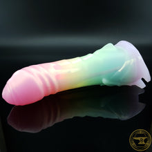 Load image into Gallery viewer, |SOLD OUT| Medium Merfolk, Super Soft 00-20 Firmness, Pastels w/ Shimmer Drips, 3477, UV, GLOW
