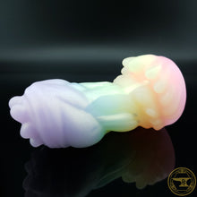 Load image into Gallery viewer, |SOLD OUT| Small Polypon, Super Soft 00-20 Firmness, Pastels w/ Shimmer Drips, 3480, UV, GLOW
