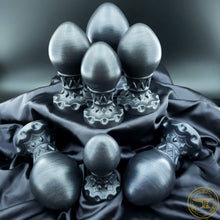 Load image into Gallery viewer, *|BLACK FRIDAY|* **ROC'S EGG PLUG** Medium 00-50 Firmness, Black Tourmaline, RU-09
