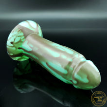 Load image into Gallery viewer, *|BLACK FRIDAY|* FLOP XS Fighter, Soft 00-30 Firmness, Mint Chocolate Splatter, 4207, UV, GLOW
