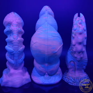 *|2/13|* Large Bone Devil, Medium 00-50 Firmness, Gold Pastel Swirls, 5967