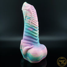 Load image into Gallery viewer, |SOLD OUT| Large Illithid, Medium 00-50 Firmness, Springy Pastel Rainbows, 6062
