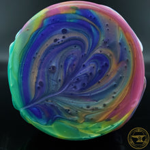 Load image into Gallery viewer, |6/26| Large Bromelia, Soft 00-30 Firmness, Metallic Rainbow Swirl, 6404
