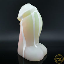 Load image into Gallery viewer, Large Dwarf, Soft 00-30 Firmness, White Drips over Tropical Succulent, 6941
