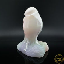 Load image into Gallery viewer, |SOLD OUT| Medium Werebear, Soft 00-30 Firmness, White Drips over Tropical Succulent, 6945
