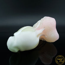 Load image into Gallery viewer, Small Werebear, Soft 00-30 Firmness, White Drips over Tropical Succulent, 6947
