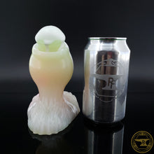 Load image into Gallery viewer, Small Werebear, Soft 00-30 Firmness, White Drips over Tropical Succulent, 6947
