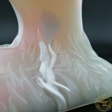 Load image into Gallery viewer, Small Werebear, Soft 00-30 Firmness, White Drips over Tropical Succulent, 6947
